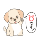 やさしいマルプー【仕事＆連絡】（個別スタンプ：6）