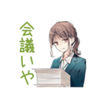 月曜朝の絶望★社畜ちゃん（個別スタンプ：15）