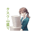 月曜朝の絶望★社畜ちゃん（個別スタンプ：25）
