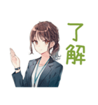 月曜朝の絶望★社畜ちゃん（個別スタンプ：30）