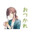月曜朝の絶望★社畜ちゃん（個別スタンプ：31）