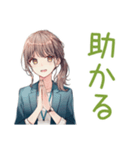 月曜朝の絶望★社畜ちゃん（個別スタンプ：34）