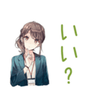 月曜朝の絶望★社畜ちゃん（個別スタンプ：35）