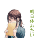月曜朝の絶望★社畜ちゃん（個別スタンプ：39）