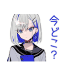 パンクセーラー女子★駅と時間共有（個別スタンプ：26）