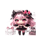 ドーリー白目（個別スタンプ：4）
