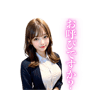 【重たい彼女】金髪の美人が少しメンヘラ（個別スタンプ：23）