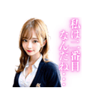 【重たい彼女】金髪の美人が少しメンヘラ（個別スタンプ：31）