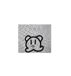文字人間の動くスタンプ（個別スタンプ：7）