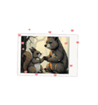 熊、くま、kuma、くまぁー（個別スタンプ：7）