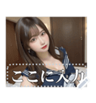 制服コスをする夜職の美人（個別スタンプ：5）