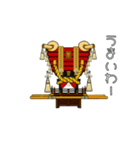 動くふとん太鼓！お祭りスタンプ③（個別スタンプ：17）