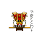 動くふとん太鼓！お祭りスタンプ③（個別スタンプ：24）