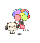 かわいい♡シーズーちゃん①（個別スタンプ：15）