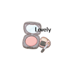 文字ありver.韓国風スタンプ（スイーツ多）（個別スタンプ：37）