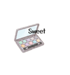 文字ありver.韓国風スタンプ（スイーツ多）（個別スタンプ：40）