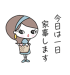 みんなの姉御！よく使う挨拶スタンプ（個別スタンプ：10）