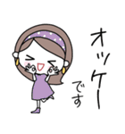 みんなの姉御！よく使う挨拶スタンプ（個別スタンプ：13）