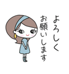 みんなの姉御！よく使う挨拶スタンプ（個別スタンプ：18）