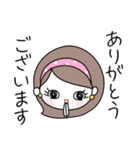 みんなの姉御！よく使う挨拶スタンプ（個別スタンプ：22）