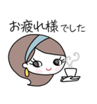 みんなの姉御！よく使う挨拶スタンプ（個別スタンプ：32）