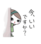 みんなの姉御！よく使う挨拶スタンプ（個別スタンプ：34）