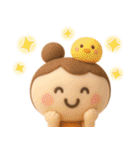母から子へ♡3D（個別スタンプ：8）