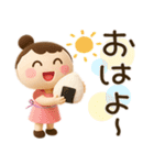 母から子へ♡3D（個別スタンプ：25）
