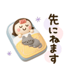 母から子へ♡3D（個別スタンプ：28）