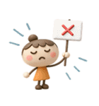 母から子へ♡3D（個別スタンプ：32）