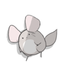 まるっとチンチラ①(シナモン)（個別スタンプ：3）