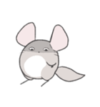 まるっとチンチラ①(シナモン)（個別スタンプ：4）