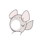 まるっとチンチラ①(シナモン)（個別スタンプ：10）