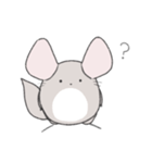 まるっとチンチラ①(シナモン)（個別スタンプ：17）
