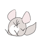 まるっとチンチラ①(シナモン)（個別スタンプ：19）