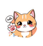 可愛にゃん子スタンプ（個別スタンプ：1）