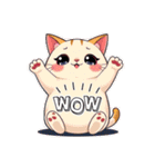 可愛にゃん子スタンプ（個別スタンプ：8）