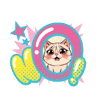 可愛にゃん子スタンプ（個別スタンプ：19）