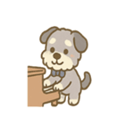 ゆるかわピアノ好きシュナ（個別スタンプ：4）