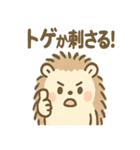 とげハリネズミのトゲ多めな日常スタンプ（個別スタンプ：17）