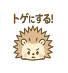 とげハリネズミのトゲ多めな日常スタンプ（個別スタンプ：19）