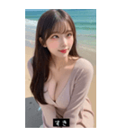 夏 セクシー少女 あゆみ（個別スタンプ：37）