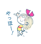 水森亜土 トークの始まりに使えるスタンプ（個別スタンプ：1）