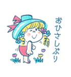 水森亜土 トークの始まりに使えるスタンプ（個別スタンプ：3）