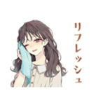 ふんわり大人女子のエステタイム♡（個別スタンプ：27）