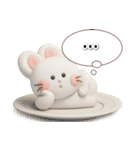 おはうさ再び【ダジャレでぷっくり3D】（個別スタンプ：25）