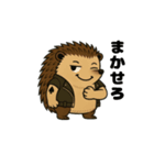 渋カワ☆ハリネズミ（個別スタンプ：5）