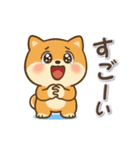 動くまる柴っちのスタンプ（個別スタンプ：3）