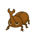 カブトムシの毎日使えるネガティブスタンプ（個別スタンプ：32）