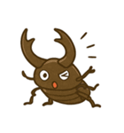 クワガタ虫の毎日使えるネガティブスタンプ（個別スタンプ：32）